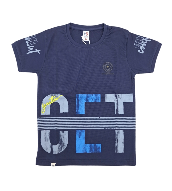 Premium Smart PartyWear Tshirt For Boys AE - Image 2