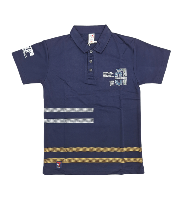 Premium Smart PartyWear Tshirt For Boys AQ - Image 2