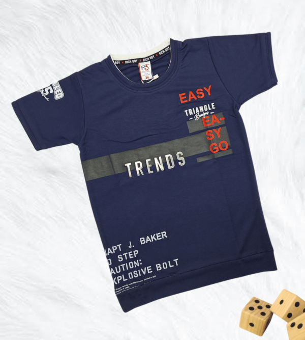 Tshirt For Boys In Stunningly Smart Prints and Imported Fabric
