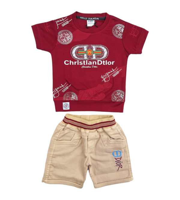 Smart TShirt Shorts Sets For Boy R - Image 2