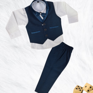 boys vest coat set