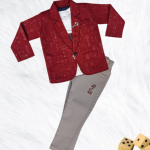 Smart Premium Sets In Maroon for Boys C