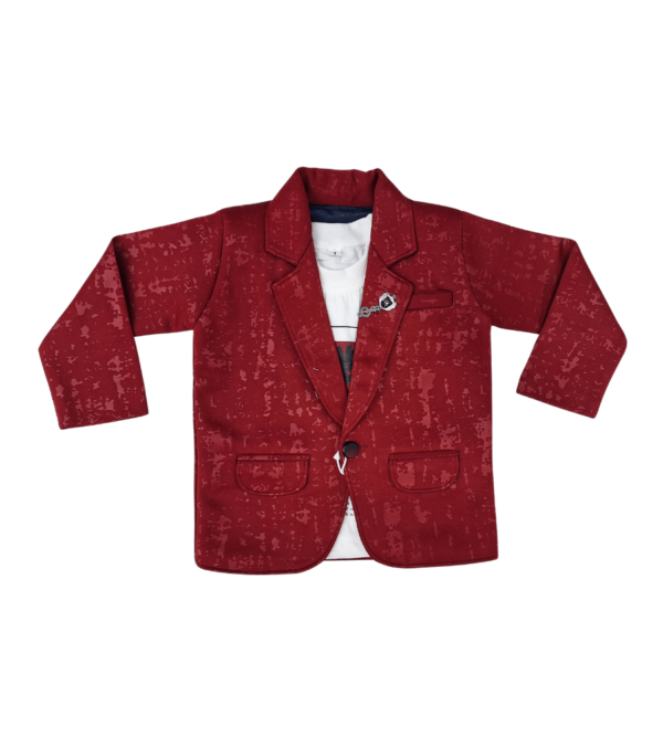 Smart Premium Sets In Maroon for Boys C - Image 2