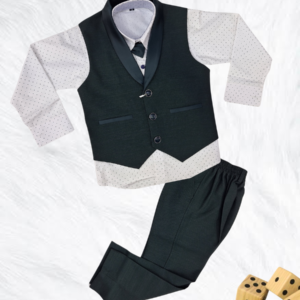 boys vest coat set