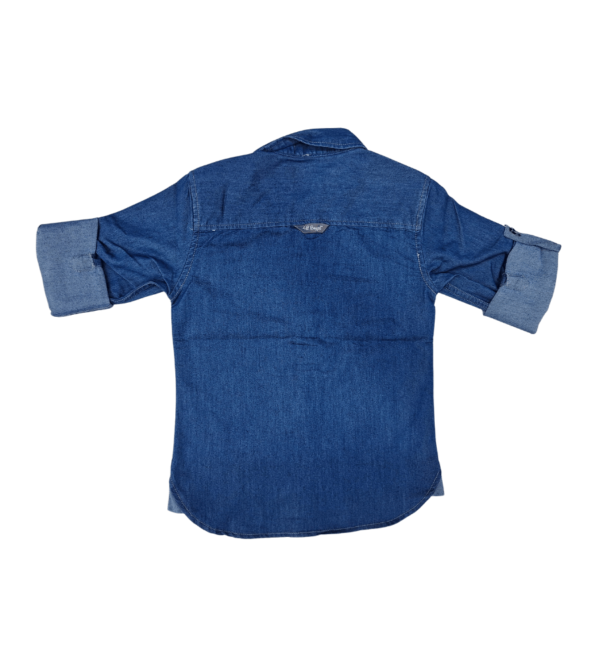 Denim Smart Shirt for Boys AZ - Image 4