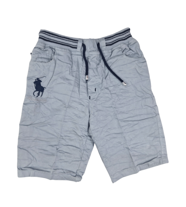 Solid Grey Boy’s Summer Shorts – Cool & Comfy K - Image 4