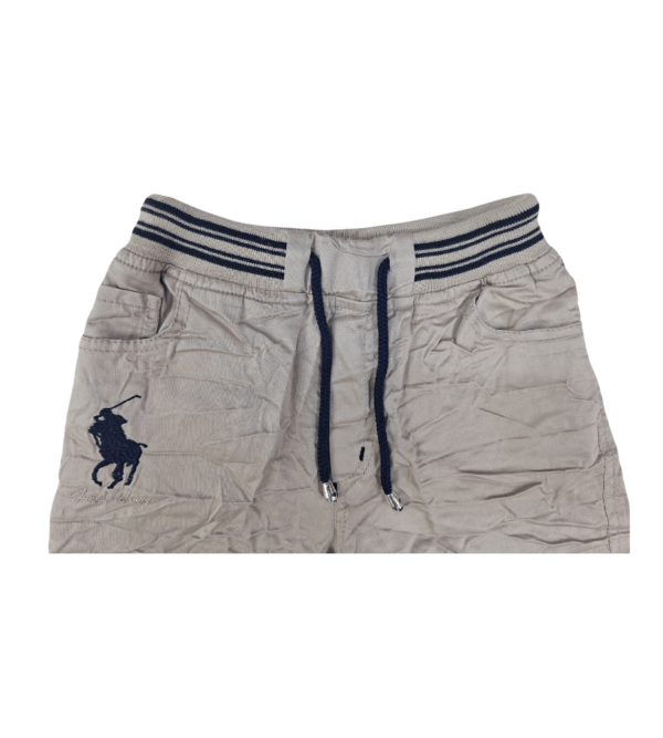 Summer Special Boy’s Cotton Shorts For Kids In Cream Color J - Image 2