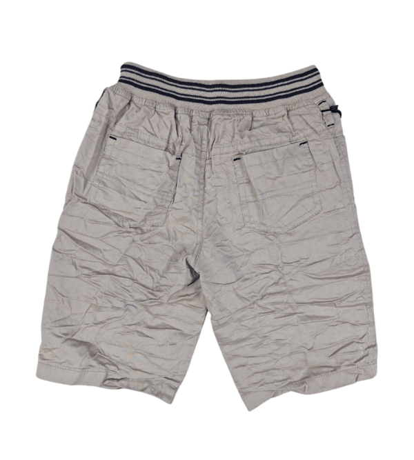 Summer Special Boy’s Cotton Shorts For Kids In Cream Color J - Image 4