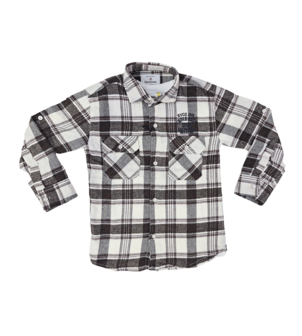 Premium Smart Shirt with Tshirt for Boys B 2P - Image 3