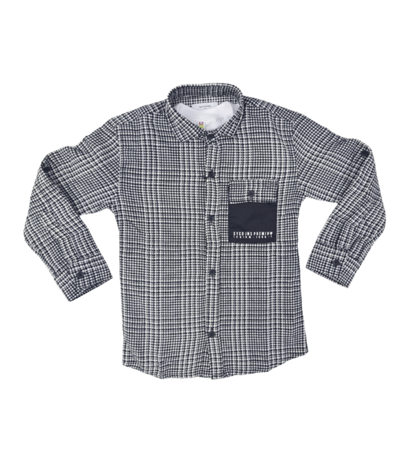 Premium Smart Shirt with Tshirt  for Boys BQ - Image 2