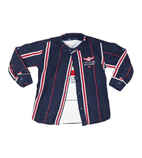 Premium Smart Shirt with Tshirt for Boys BO - Image 2