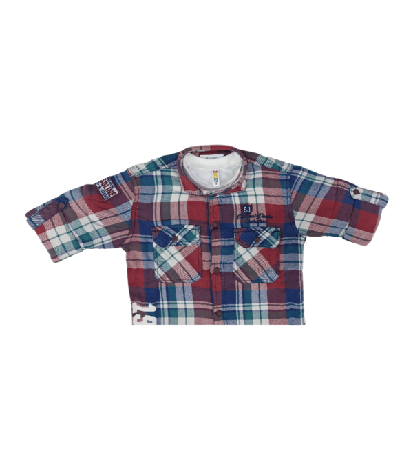 Premium Smart Shirt with Tshirt for Boys BS - Image 4