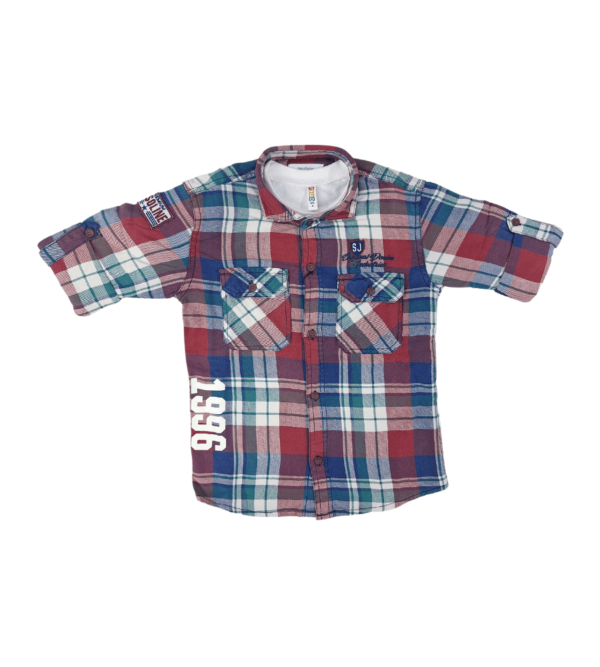 Premium Smart Shirt with Tshirt for Boys BS - Image 9