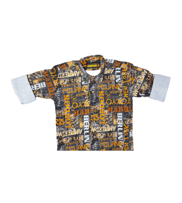 Premium Smart Shirt for Boys BW - Image 7