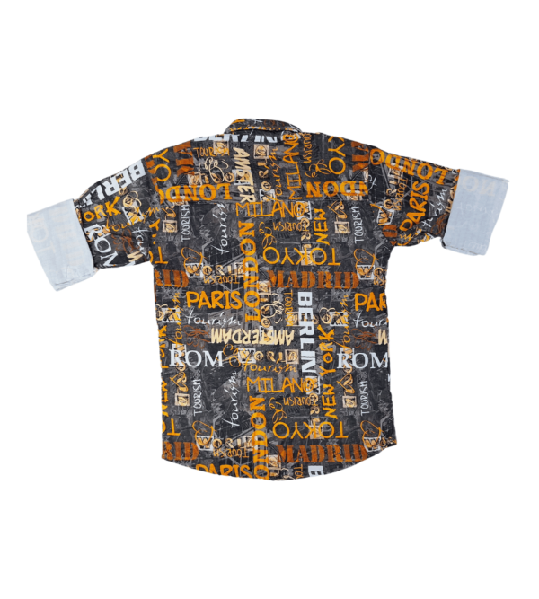 Premium Smart Shirt for Boys BW - Image 9