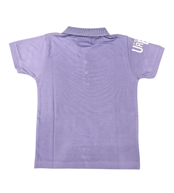 Smart Casual Blue Collar Tshirt For Boys EG - Image 5