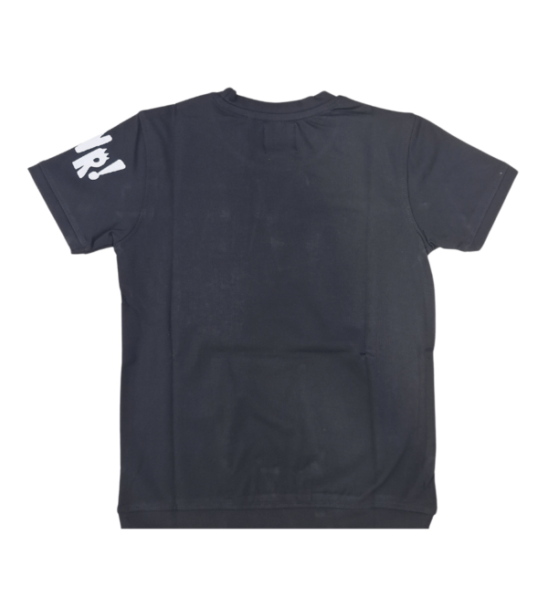 Smart Casual Black Tshirt For Boys EN - Image 4