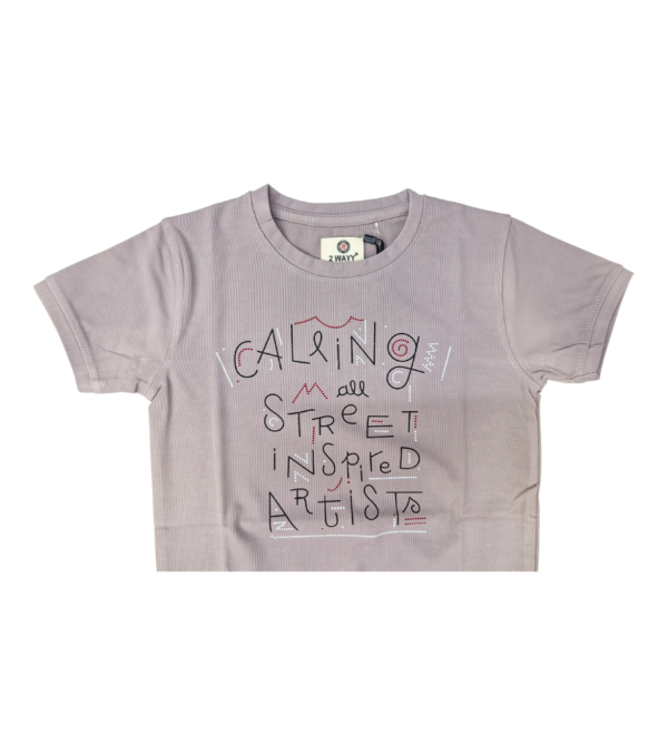 Smart Casual CoffeeTshirt For Boys EL - Image 2