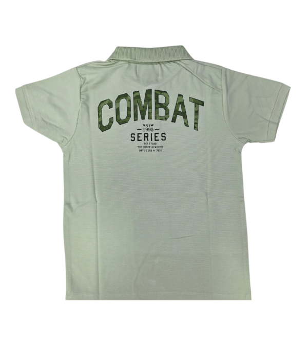 Smart Casual Pistachio Green Tshirt For Boys EH - Image 4