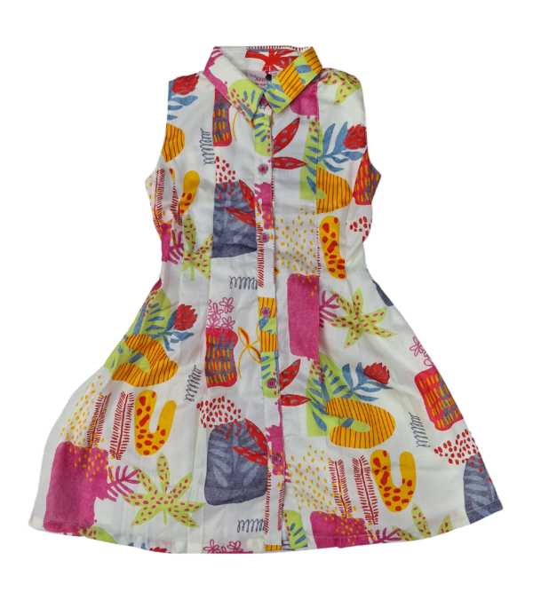 Casual Smart Dresses for Girls P - Image 3