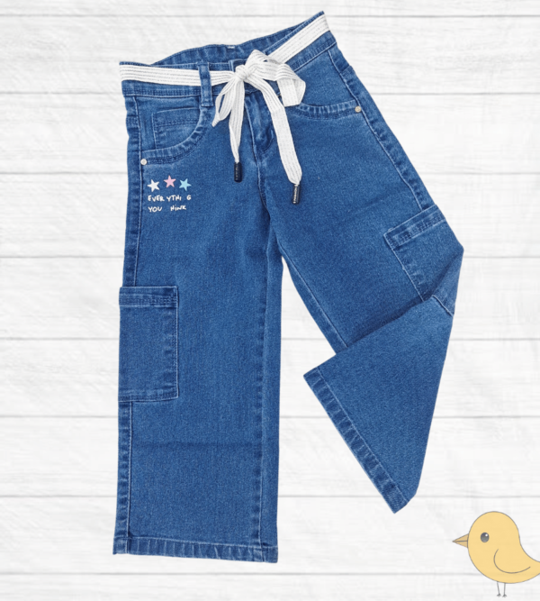 Premium Party Wear Denim Pants for Girls