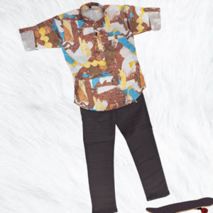 Smart Premium Sets In Brown Color For Boys V