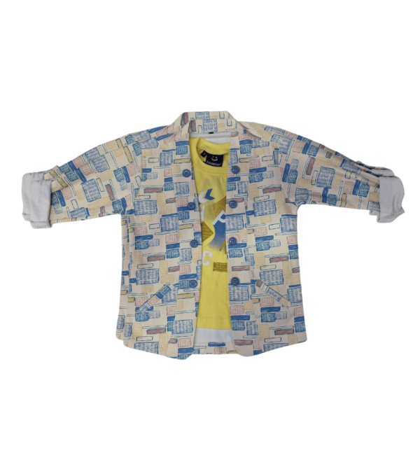 Smart Premium Sets In Yellow-Blue for Boys H - Image 2