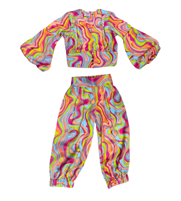 Premium Girl Top-Pant Set L - Image 2