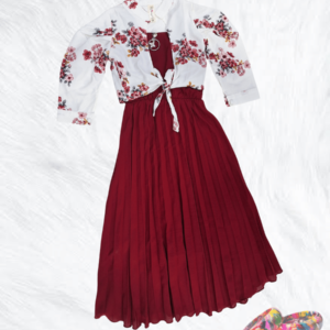 Premium Dress Coord Set for Girls