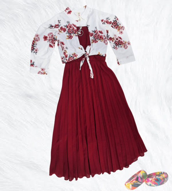 Premium Dress Coord Set for Girls