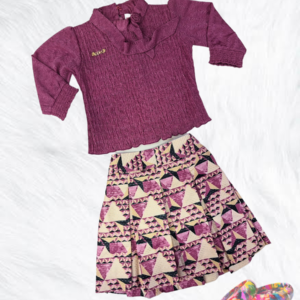 Premium Girl Top-Skirt Set G